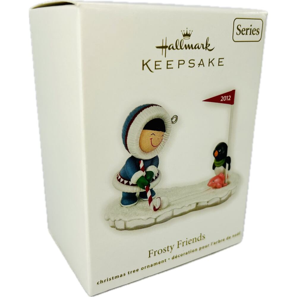 Hallmark FROSTY FRIENDS GOLFER Series #33 Keepsake Ornament 2012